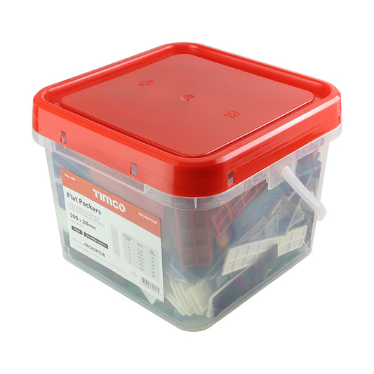 Assorted Packers - 28mm - Tub of 400
