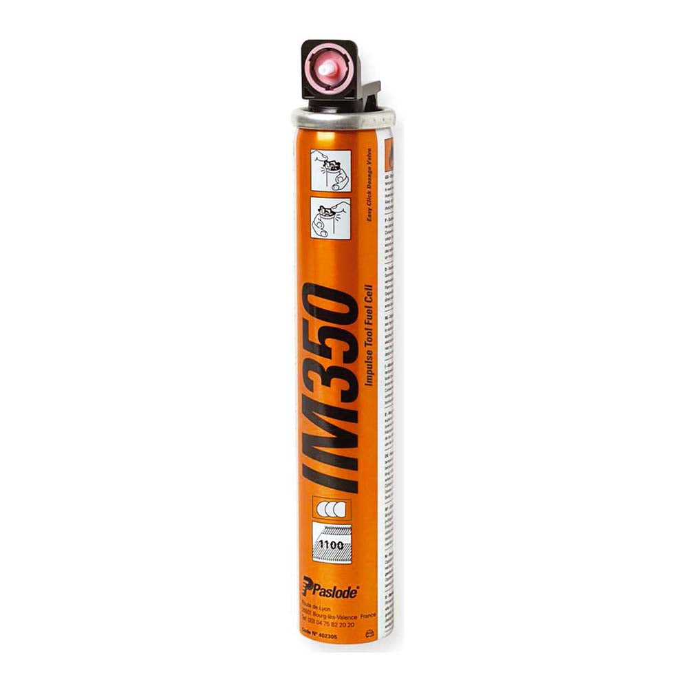 Paslode IM350+ 3.1 x 90mm/2CFC - Nails & Fuel Cells Trade Pack - Plain Shank - Galvanised+