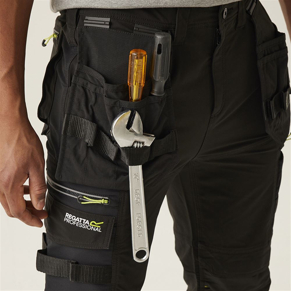 Regatta TRJ393 Tactical Infiltrate Softshell Stretch Holster Work Trouser 190g