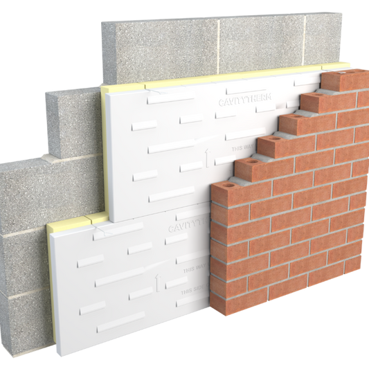 100mm Unilin CavityTherm Full Fill Insulation PIR Board 1200 x 450mm