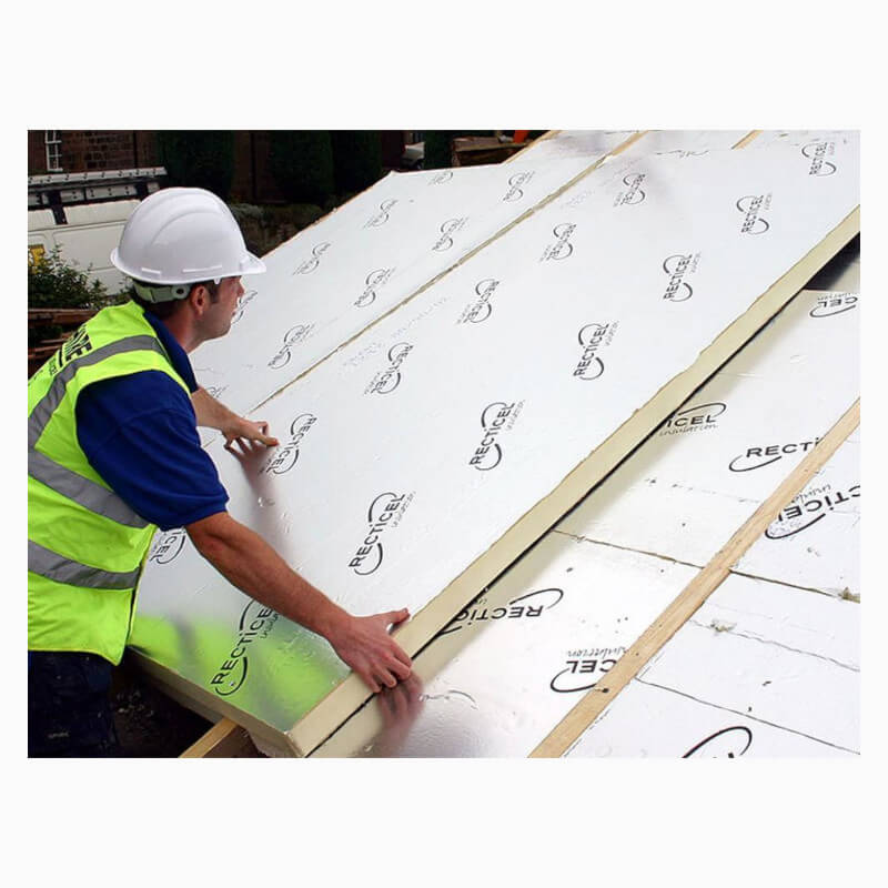 25mm Recticel PIR Insulation Board - 1200mm x 600mm (Pack of 4 - 2.88m2) For use in Roofs, Walls & Floors