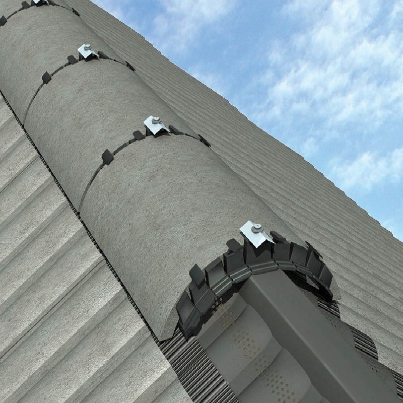 Manthorpe - Roll Out Vent Universal Dry Ridge System 6m - Black