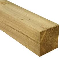 Incised Timber Fence Post - 75mm x 75mm