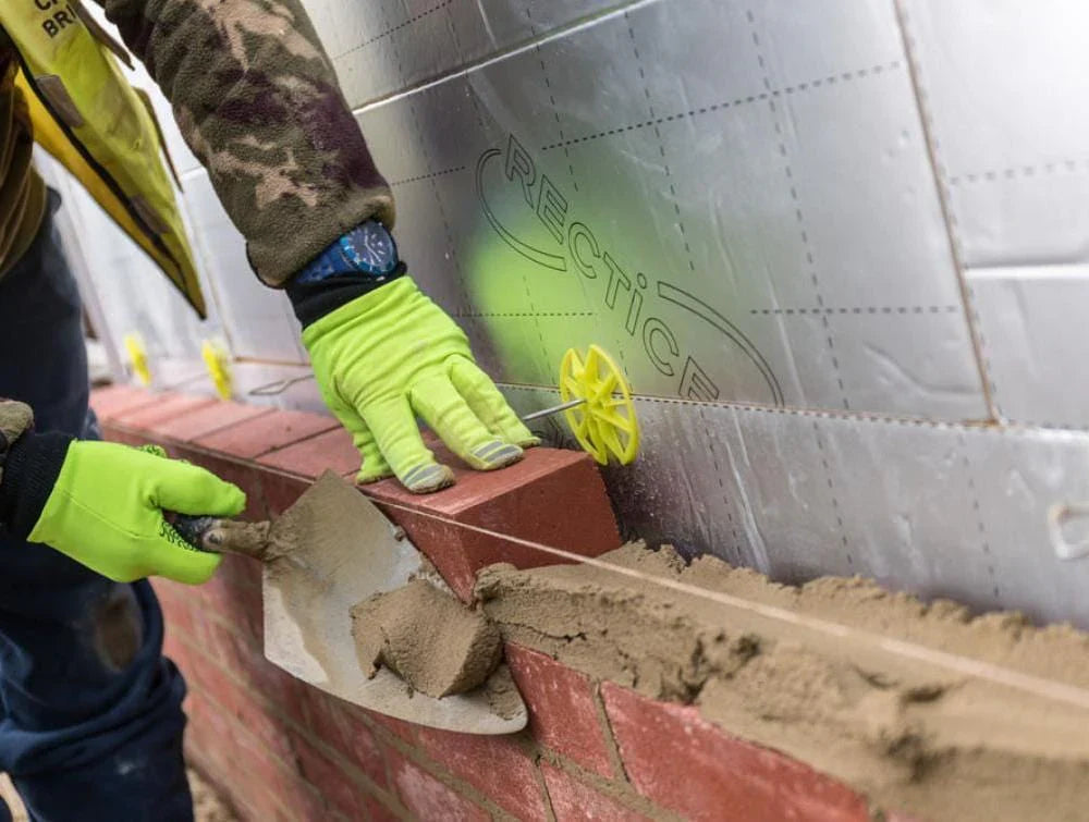 25mm Recticel PIR Insulation Board - 1200mm x 600mm (Pack of 4 - 2.88m2) For use in Roofs, Walls & Floors