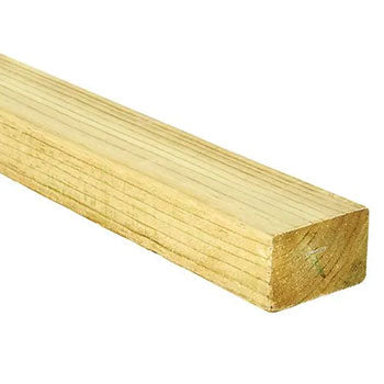 Pressure Treated 3 x 2 - C16/24 Timber 47mm x 70mm