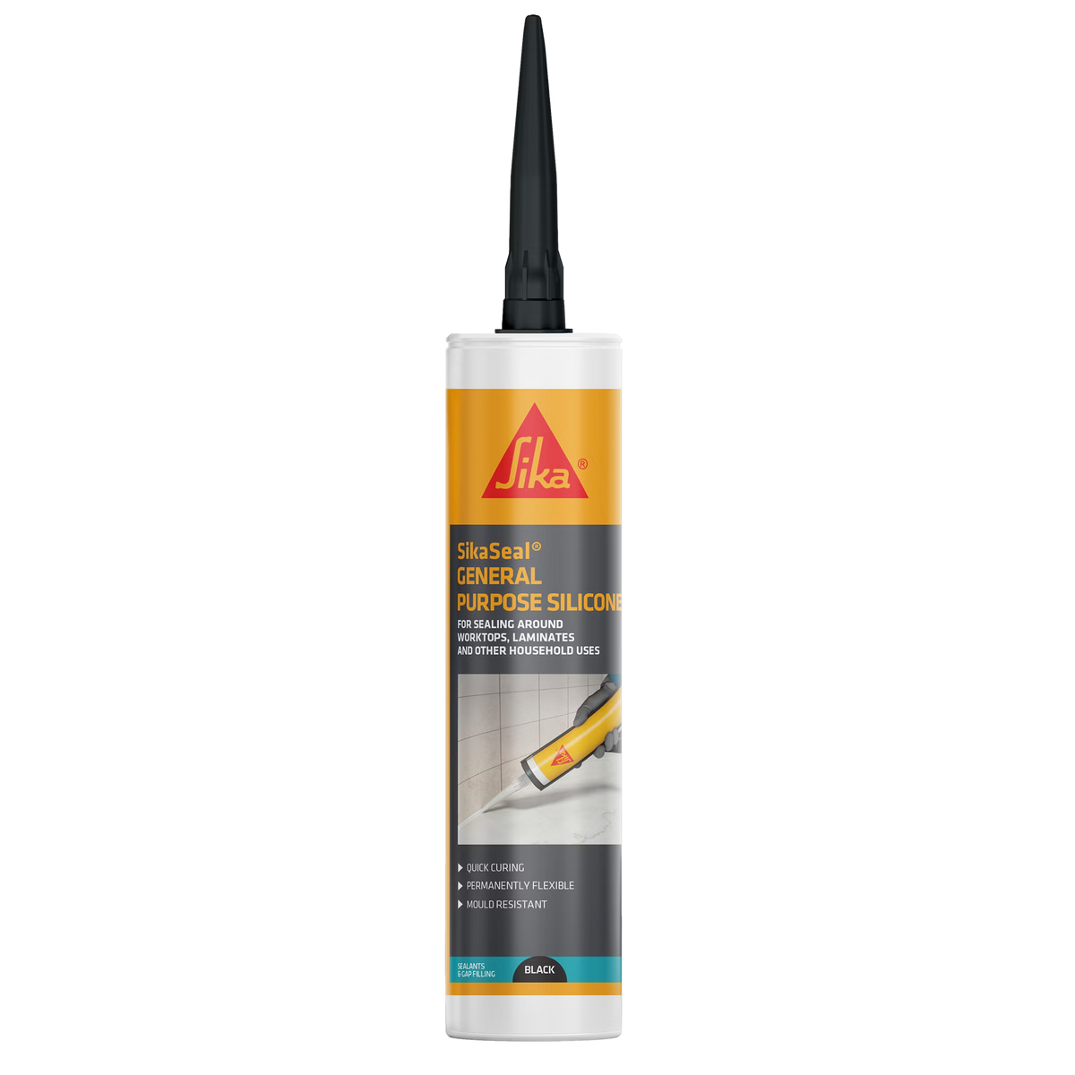 SikaSeal General Purpose Silicone Black
